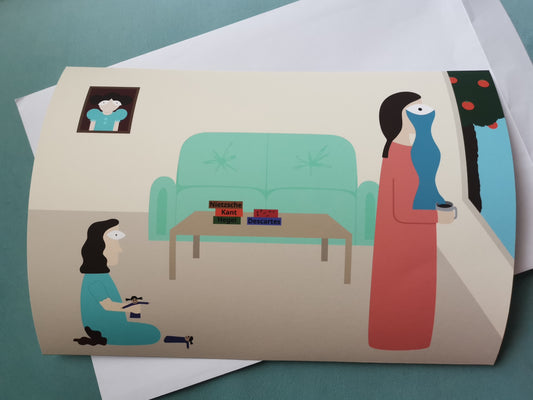 The orange tree print