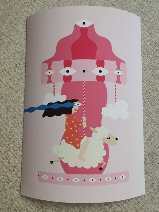 Carousel for one print